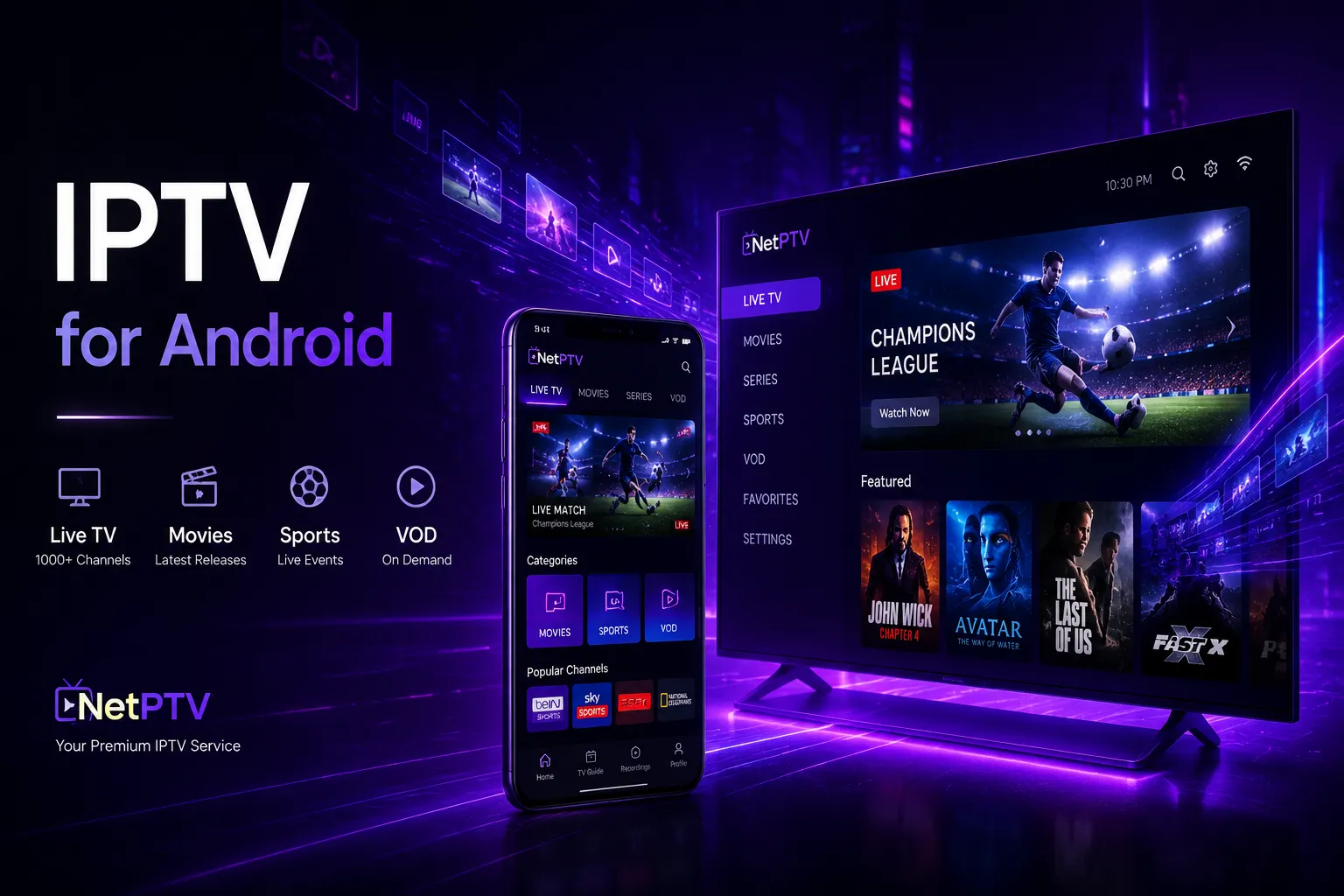 buy iptv for android - Netptv
